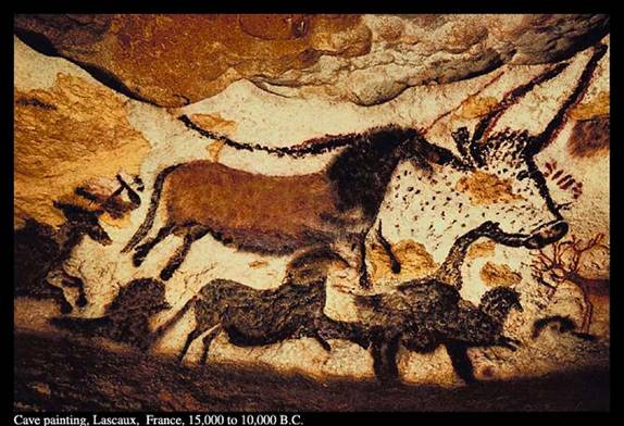 Cave Painting at Lascaux